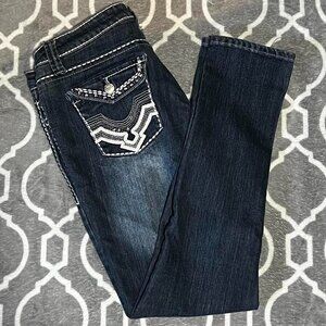 Twentyone black by Rue 21 skinny fit denim jeans. Size 7/8. Very stretchy!